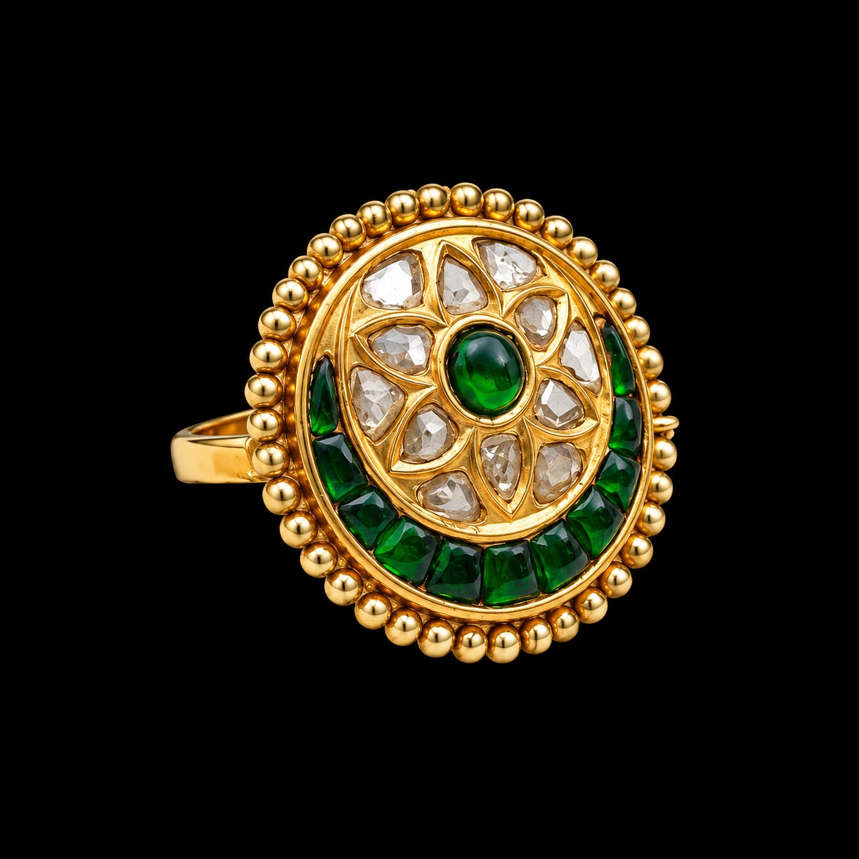 Meena Ring green
